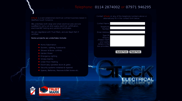 gteckelectrical.co.uk