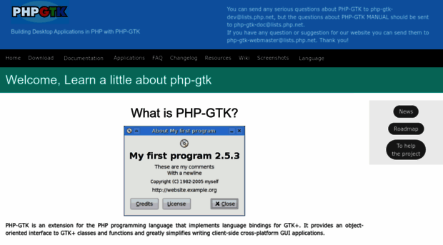 gtk.php.net