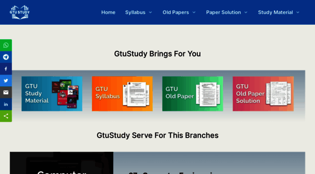 gtustudy.in