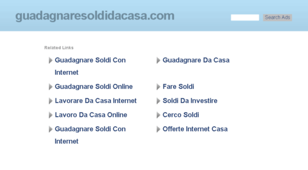 guadagnaresoldidacasa.com