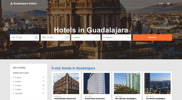 guadalajara-hotels.com