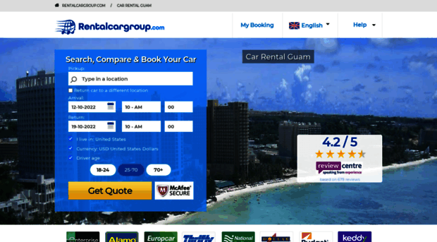 guam.rentalcargroup.com