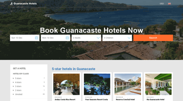 guanacaste-hotels.com