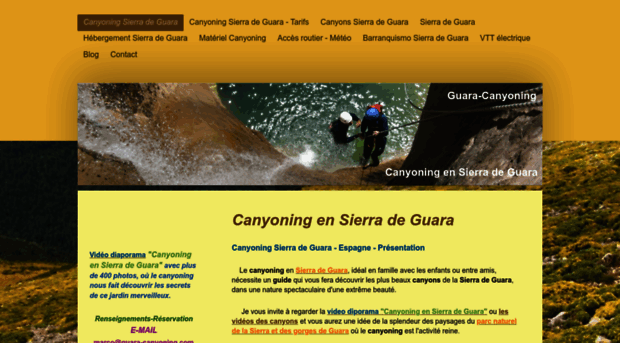 guara-canyoning.com