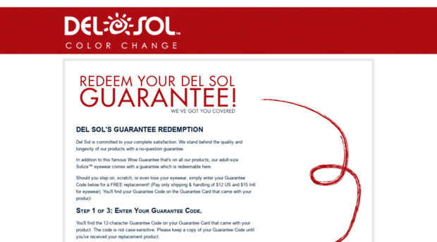 guarantee.delsol.com