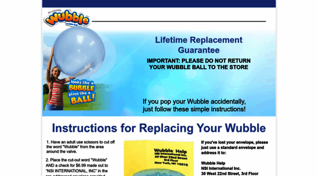 guarantee.wubbleball.com