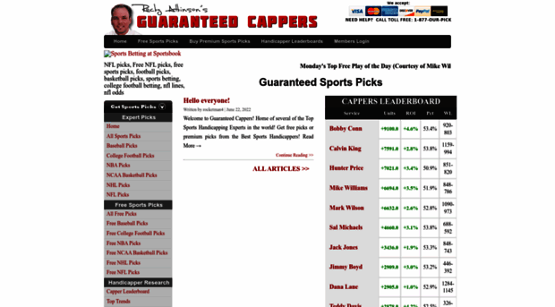 guaranteedcappers.com