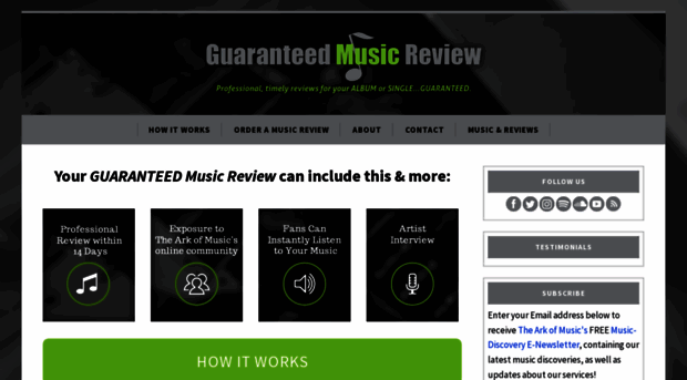 guaranteedmusicreview.com