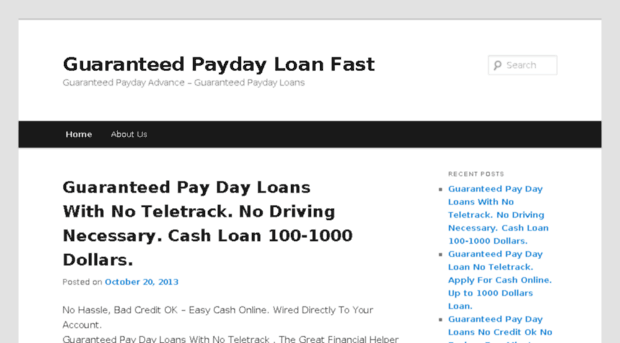 guaranteedpaydayloanfast.com