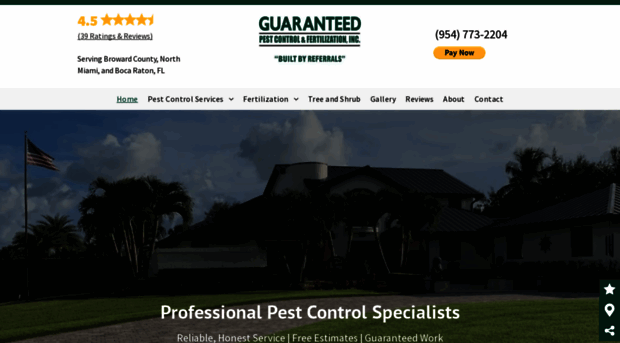 guaranteedpestcontrol.com