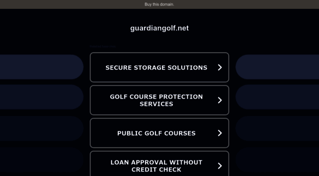 guardiangolf.net