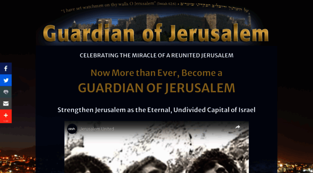 guardianofjerusalem.com