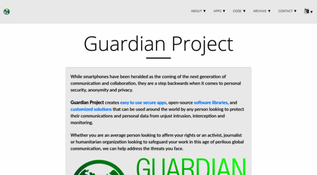 guardianproject.info