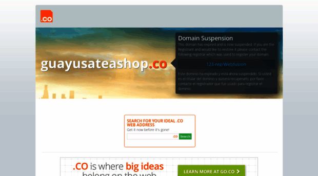 guayusateashop.co