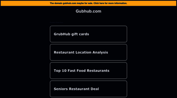 gubhub.com