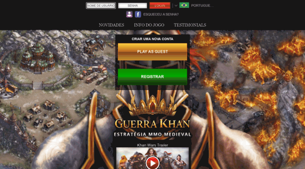 Dica de jogo online: Guerra Khan