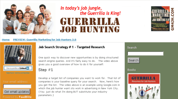 guerrillajobhunting.com