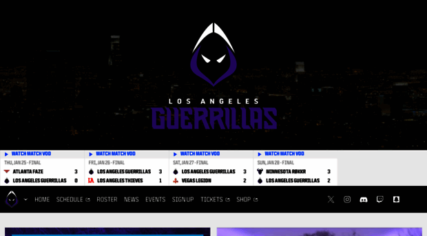 guerrillas.callofdutyleague.com