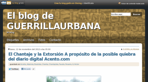 guerrillaurbana.obolog.com