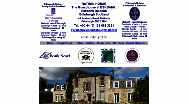 guesthouse-at-eskbank.co.uk