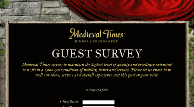 guestsurvey.medievaltimes.com