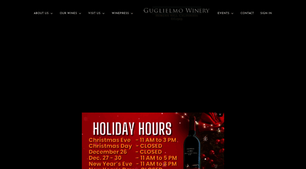 guglielmowinery.com