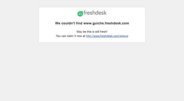 guiche.freshdesk.com