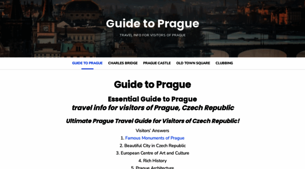guide-to-prague.be