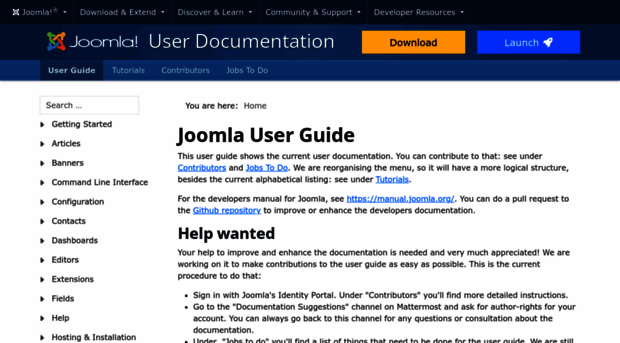 guide.joomla.org