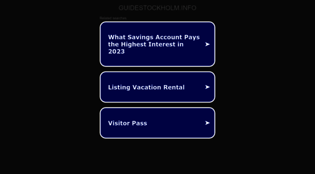 guidestockholm.info