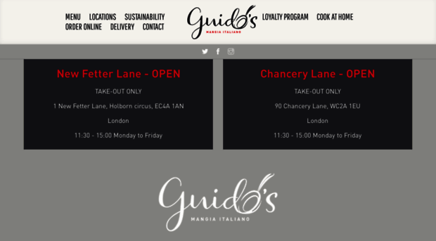 guidoskitchen.co.uk