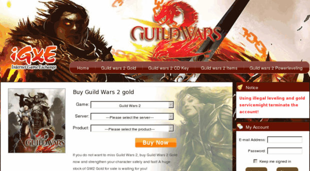 guildwars2gold.igxe.com