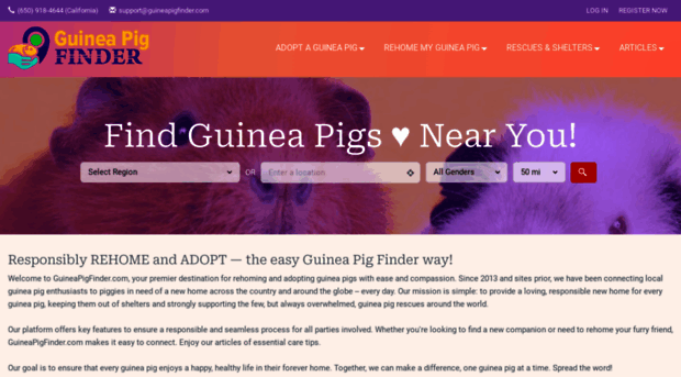 guineapigfinder.com