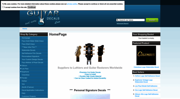 guitar-decals.com