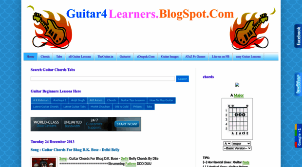 guitar4learners.blogspot.com