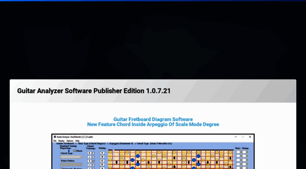 guitaranalyzer.com