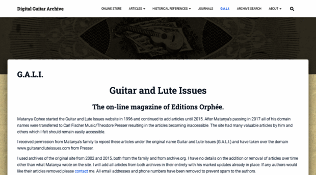 guitarandluteissues.com