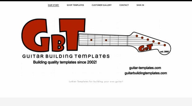 guitarbuildingtemplates.com