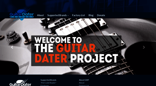 guitardaterproject.org
