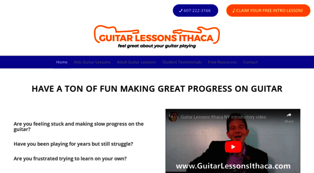 guitarlessonsithaca.com