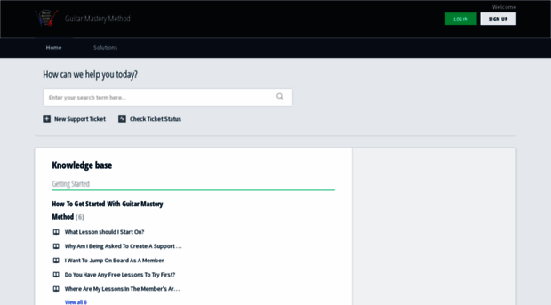 guitarmasterymethod.freshdesk.com