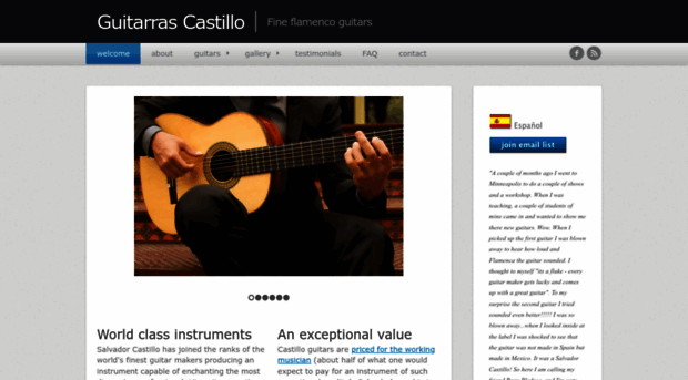 guitarrascastillo.com