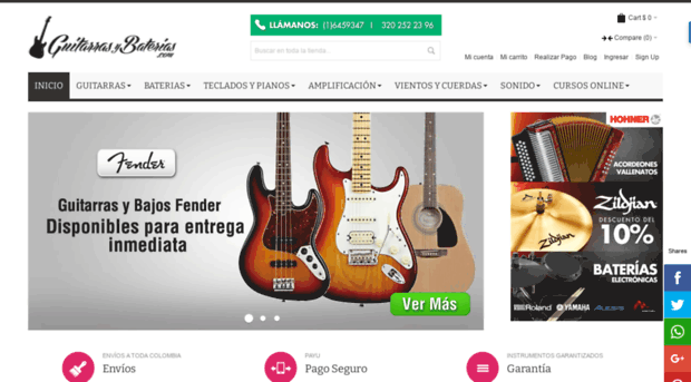 guitarrasybaterias.com