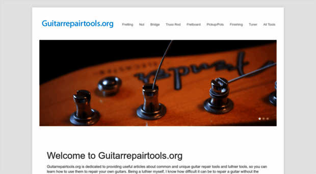 guitarrepairtools.org