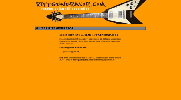 guitarriffgenerator.com