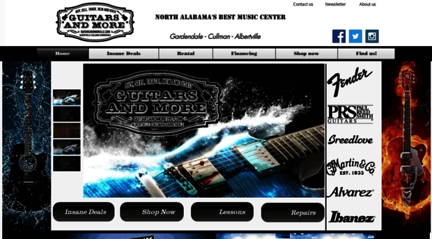 guitarsandmorellc.com