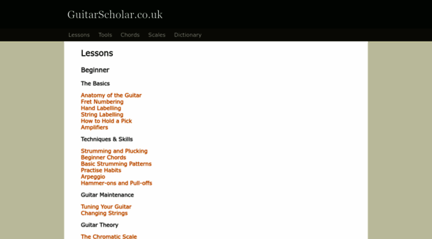 guitarscholar.co.uk