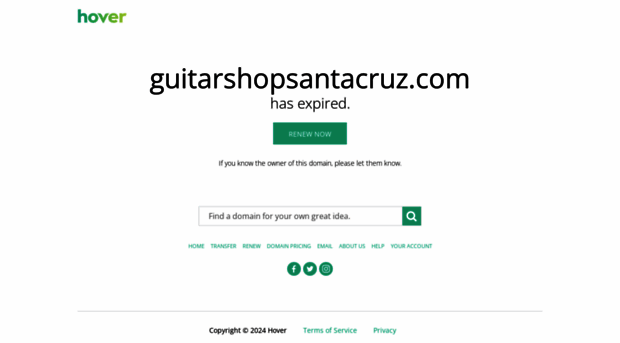 guitarshopsantacruz.com