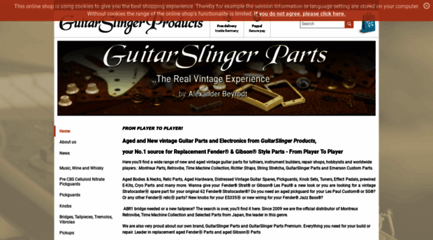 guitarslingerproducts.com