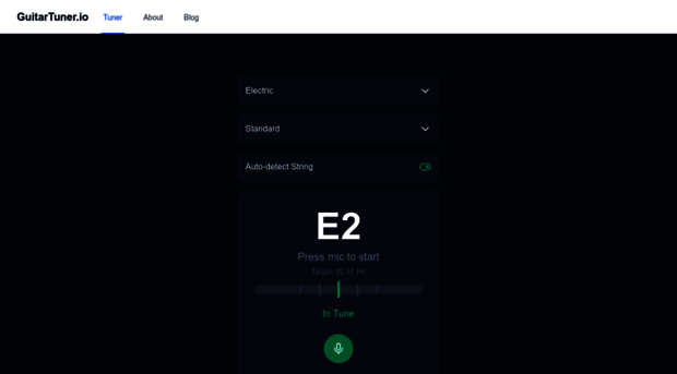 guitartuner.io